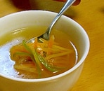 彩り野菜の中華スープ